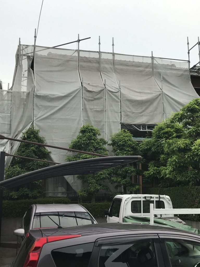 H様邸外装リフォーム工事 その1